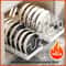 PullOut Kitchen Organizer Rack Adjustable Pot Pan Lid Storage Drawer 1