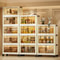 Foldable Storage Box With Clear Door Large Capacity Organizer Bin For Clothes Books Toys 2