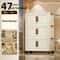 Foldable Storage Box With Clear Door Large Capacity Organizer Bin For Clothes Books Toys 9
