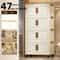 Foldable Storage Box With Clear Door Large Capacity Organizer Bin For Clothes Books Toys 10