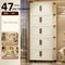 Foldable Storage Box With Clear Door Large Capacity Organizer Bin For Clothes Books Toys 11