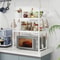Microwave Oven Storage Rack MultiLayer Countertop Kitchen Organizer Shelf 5