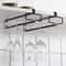 NoDrill Hanging Wine Glass Holder Inverted Iron Stemware Storage Rack 4