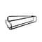 NoDrill Hanging Wine Glass Holder Inverted Iron Stemware Storage Rack 6