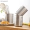 Stainless Steel Cutlery Holder Drainage Utensil Organizer For Spoons Forks Chopsticks 4