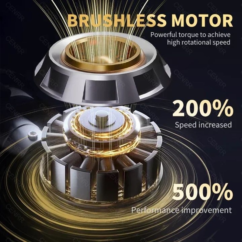 UltraPower Cordless Car Vacuum Cleaner Handheld Wireless Vacuum With Brushless Motor MultiTool Cl