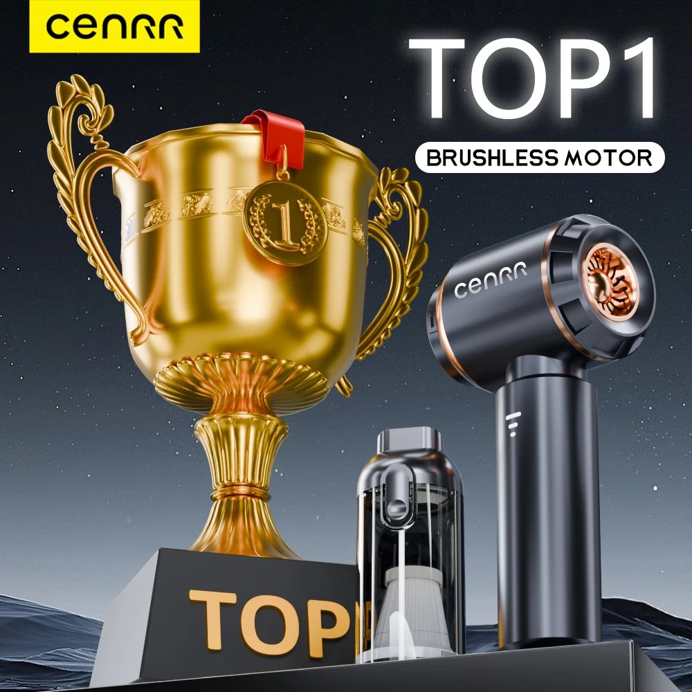 CENRR Cordless Handheld Car Vacuum Cleaner 998000PA Portable Wireless Cleaning Machine 0