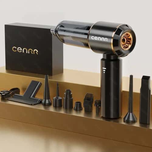 CENRR Cordless Handheld Car Vacuum Cleaner – 998000PA Portable Wireless Cleaning Machine