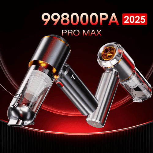 CENRR Mini Cordless Car Vacuum Cleaner – 998000PA Portable Handheld Blower & Wireless Dust Cleaner