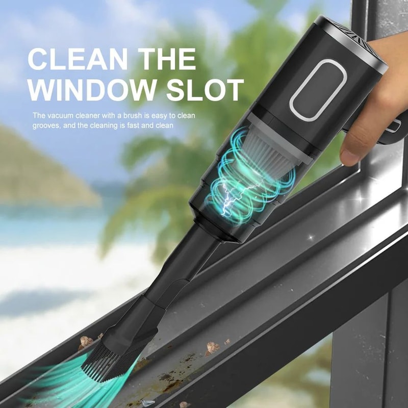 ABS Wireless Car Vacuum Cleaner Portable Powerful Mini Carpet Home Cleaning Machine 3