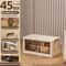 Multifunction Folding Storage Cabinet Large Capacity Dustproof Wardrobe Organizer 6