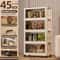 Multifunction Folding Storage Cabinet Large Capacity Dustproof Wardrobe Organizer 9