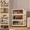 Multifunction Folding Storage Cabinet Large Capacity Dustproof Wardrobe Organizer 14