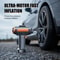 Wireless Portable Tire Inflator Pump With LED Display For Car Bike Motorcycle 5