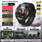 2025 AMOLED GPS Smart Watch Bluetooth Call Waterproof Fitness Tracker For Men Women 6