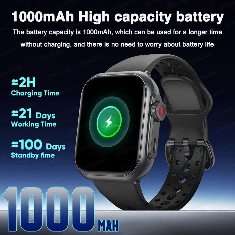 Ultra 2 SE AMOLED Smart Watch GPS Bluetooth Call Waterproof Fitness Tracker For Men Women 2