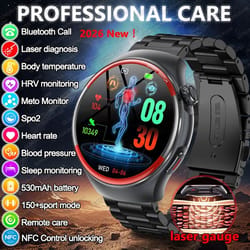 2025 health monitoring smart watch – amoled bluetooth call fitness tracker with heart rate & sleep monitor