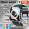 Series 11 AMOLED Smart Watch GPS Bluetooth Call Waterproof Fitness Tracker For Men Women 0