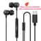 394 Ft TypeC HiFi Wired Earphones Digital Chip Stereo Headphones For Samsung IPhone Android 8