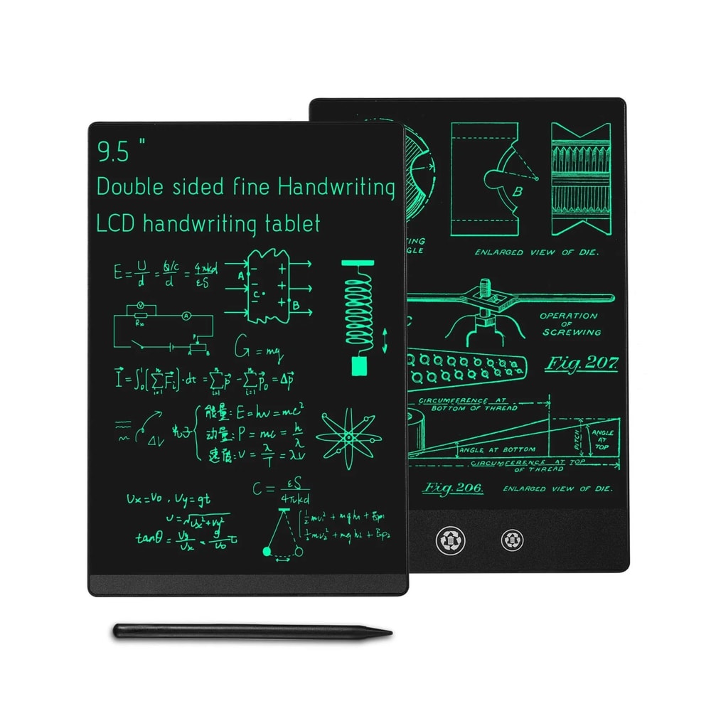 95 In LCD Writing Tablet Full Screen Reusable Drawing Board For Kids Office 0