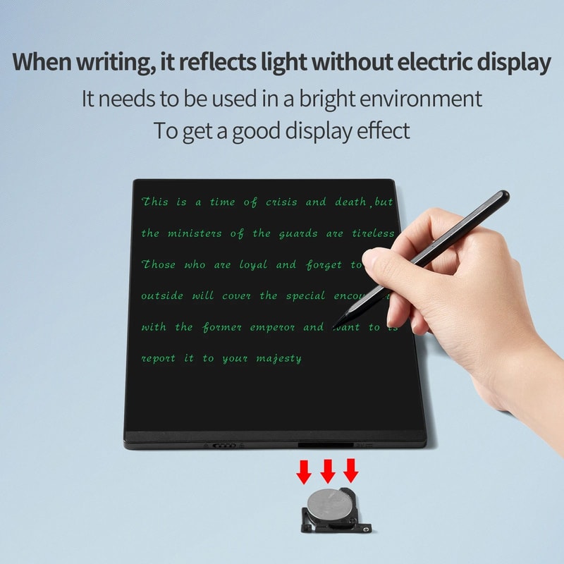 95 In LCD Writing Tablet Full Screen Reusable Drawing Board For Kids Office 3