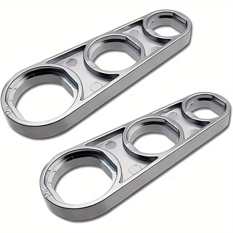 2in1 Faucet Aerator Wrench Tool Metal Faucet Bubbler Removal Repair Key 2
