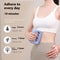Electric Body Fascia Massage Ring Vibration Deep Tissue Body Shaping Massager For Waist Abdomen B 2
