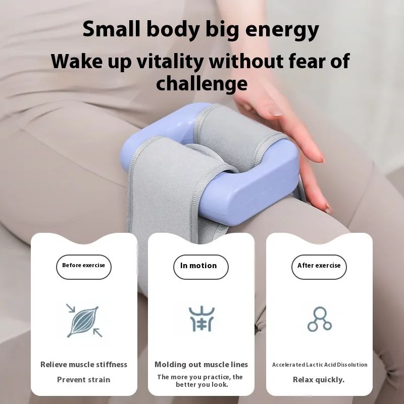 Electric Body Fascia Massage Ring Vibration Deep Tissue Body Shaping Massager For Waist Abdomen B 4