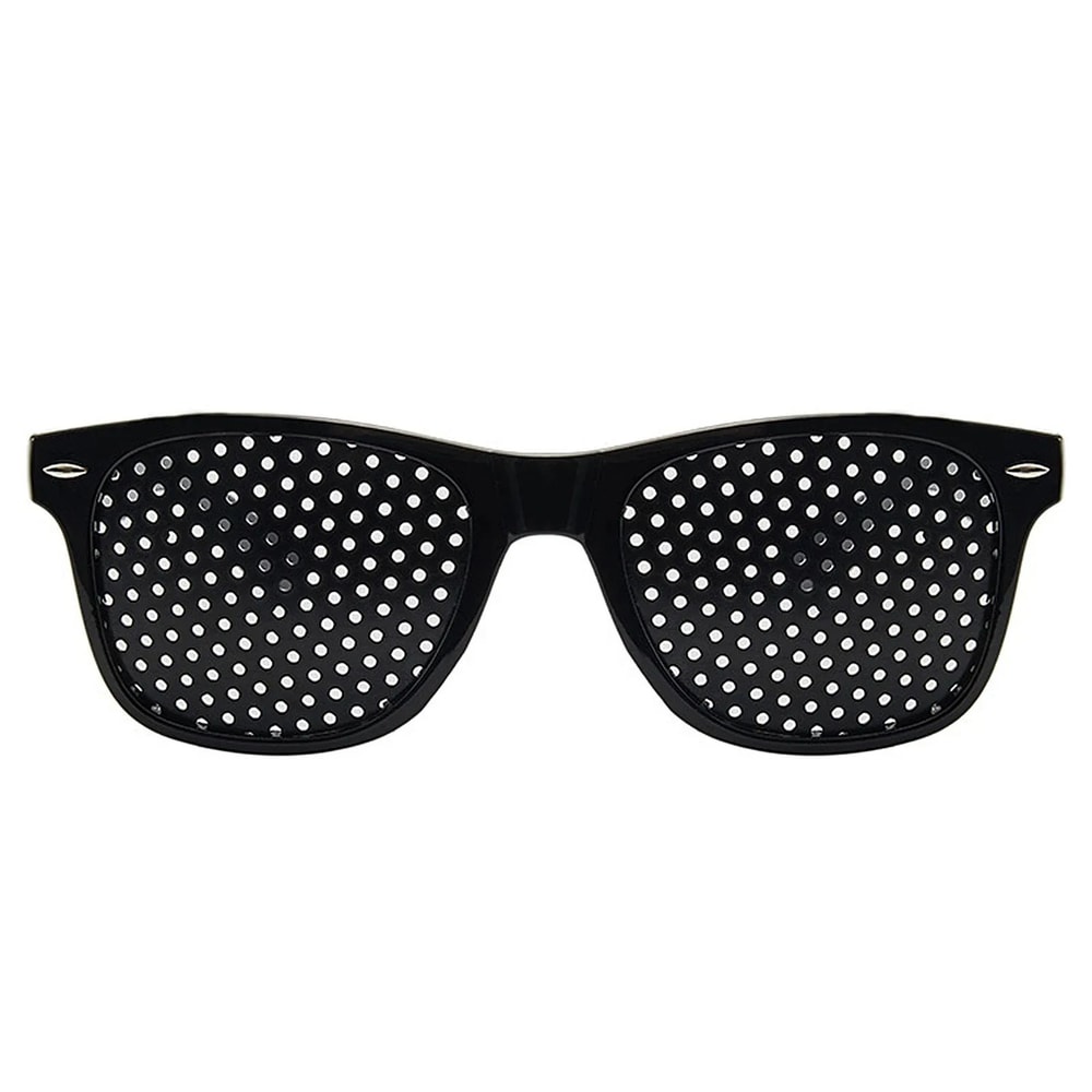 AntiMyopia Pinhole Glasses Vision Correction Eye Fatigue Relief Eyewear 8