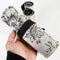 Canvas Roll Up Pencil Case Portable Brush Pen Organizer Cute Stationery Holder 5