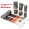 Canvas Roll Up Pencil Case Portable Brush Pen Organizer Cute Stationery Holder 18