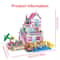 Summer Holiday City House Building Blocks Set Seaside Villa Apartment Street View DIY Bricks Toy C 6