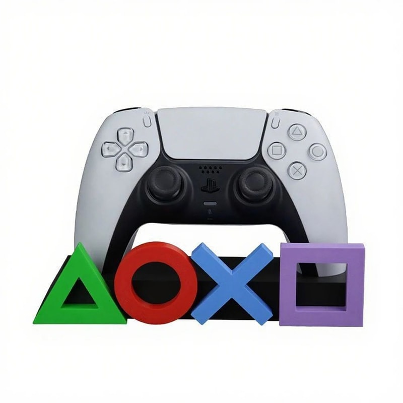 PlaySymbol PS5 Controller Stand Creative Gamepad Storage Holder Desktop Display Base 6