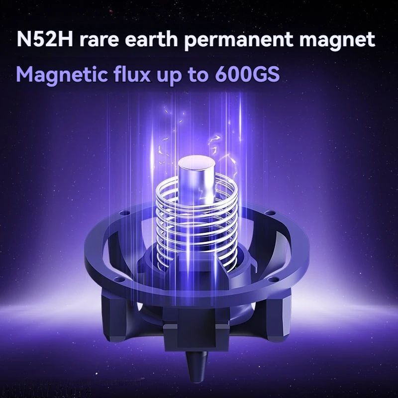 UFO Magnetic Linear Keyboard Switch Deep Clacky Hall Effect Hot Swap RGB Mechanical Switch 40gf 3