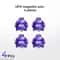 UFO Magnetic Linear Keyboard Switch Deep Clacky Hall Effect Hot Swap RGB Mechanical Switch 40gf 5