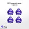 UFO Magnetic Linear Keyboard Switch Deep Clacky Hall Effect Hot Swap RGB Mechanical Switch 40gf 5