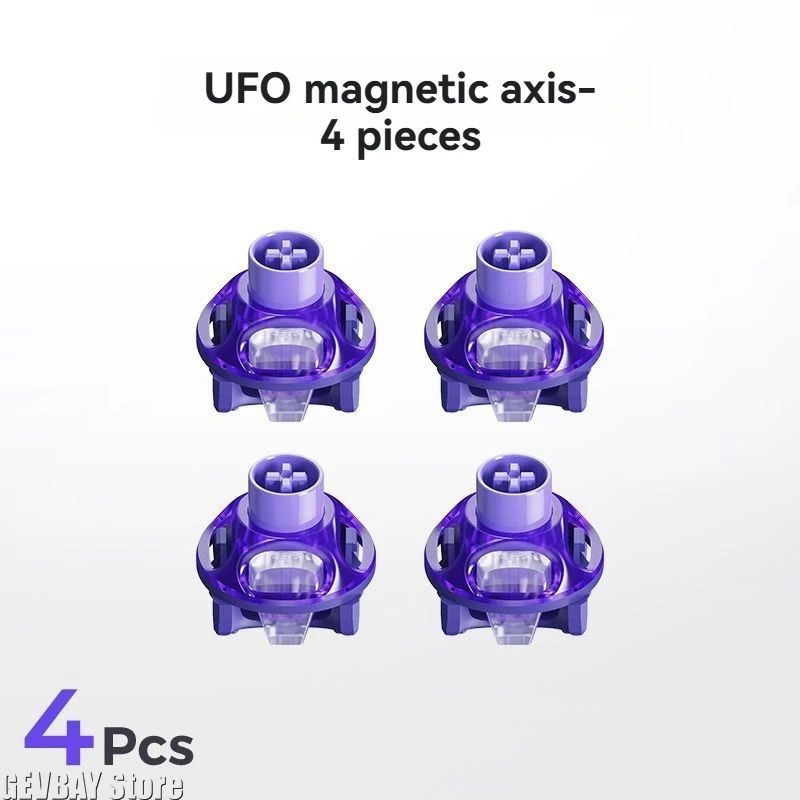 UFO Magnetic Linear Keyboard Switch Deep Clacky Hall Effect Hot Swap RGB Mechanical Switch 40gf 5