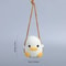 Cute Crochet Animal Car Pendant Duckling Frog Plush Rearview Mirror Hanging Decor Gift 4