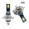 2 Pcs LED Headlight Fog Light Bulbs 12000LM 80W Waterproof Driving Lamps 12V24V Universal Fit 4