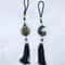 Islamic Muslim Car Rearview Mirror Hanging Ornament With Tassel Resin Look Islamic Car Decor Penda 4