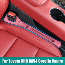 universal car seat gap filler organizer for toyota chr rav4 xa50 corolla e210 camry xv70 prado 150 250 2020-2025