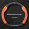 Universal Carbon Fiber Suede Steering Wheel Cover For Nissan Qashqai Juke XTrail Patrol More Anti