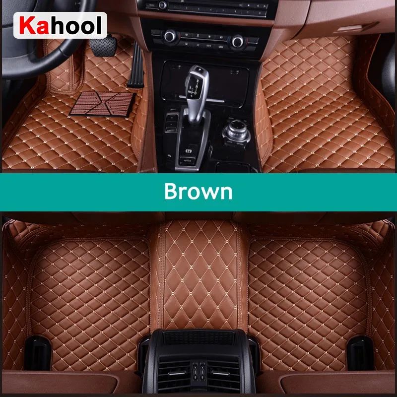 KAHOOL Custom Car Floor Mats For Dongfeng AX7 AX5 AX4 AX3 A30 A60 580 Luxury AllWeather Auto Carpe