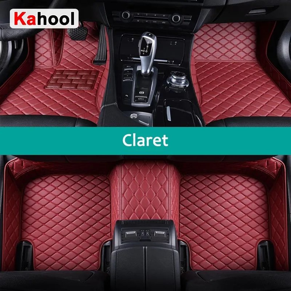 KAHOOL Custom Car Floor Mats For Dongfeng AX7 AX5 AX4 AX3 A30 A60 580 Luxury AllWeather Auto Carpe