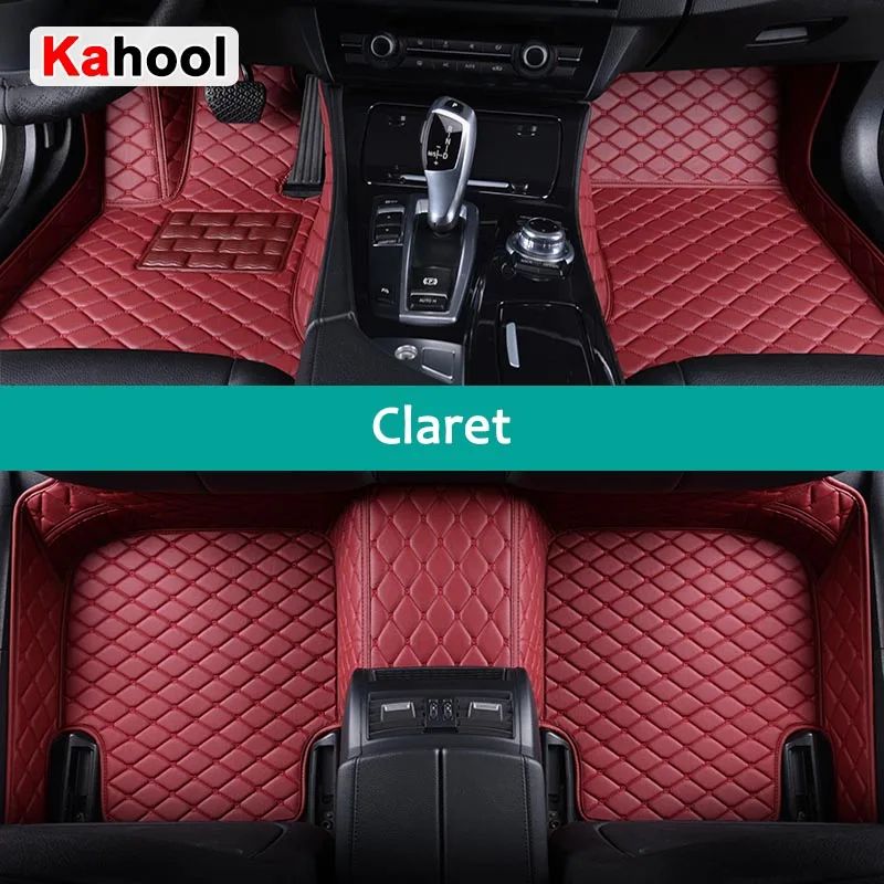KAHOOL Custom Car Floor Mats For Dongfeng AX7 AX5 AX4 AX3 A30 A60 580 Luxury AllWeather Auto Carpe