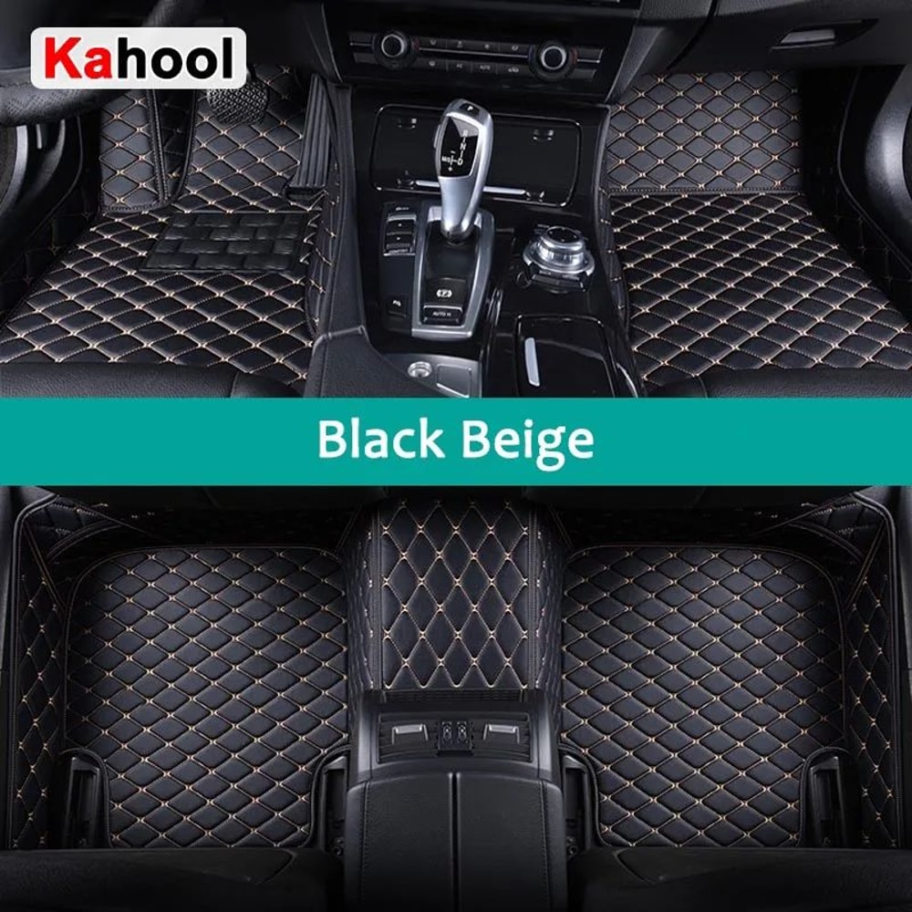 KAHOOL Custom Car Floor Mats For Dongfeng AX7 AX5 AX4 AX3 A30 A60 580 Luxury AllWeather Auto Carpe