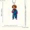 2D Flat Halloween Jungle Acrylic Keychain Cute Bag Car Rearview Mirror Hanging Charm For Women 6