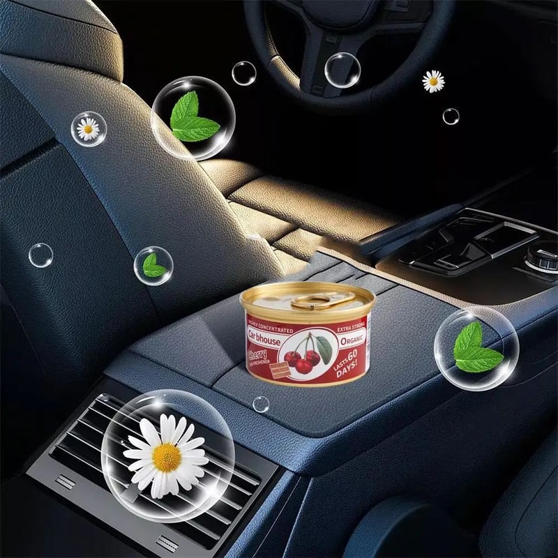 Bubble Gum Scent Car Air Freshener Can LongLasting Odor Eliminator For Auto Home Closet 1