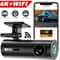 4K WiFi Mini Dash Cam Ultra HD Car Driving Recorder With 24H Parking Monitor 0