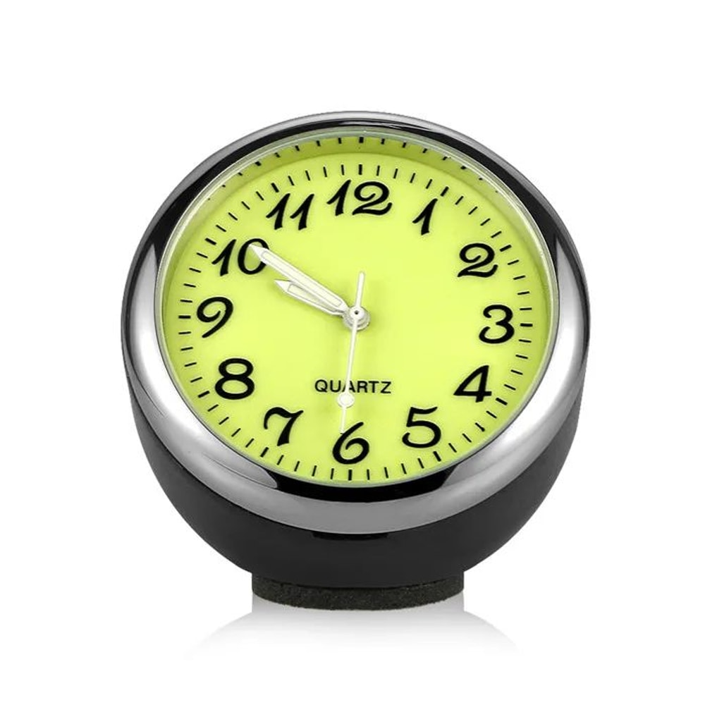 Luminous Car Dashboard Clock Thermometer Hygrometer Automotive Interior Decoration Accessory 6